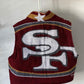 Womens 49'ers Puffer Vest