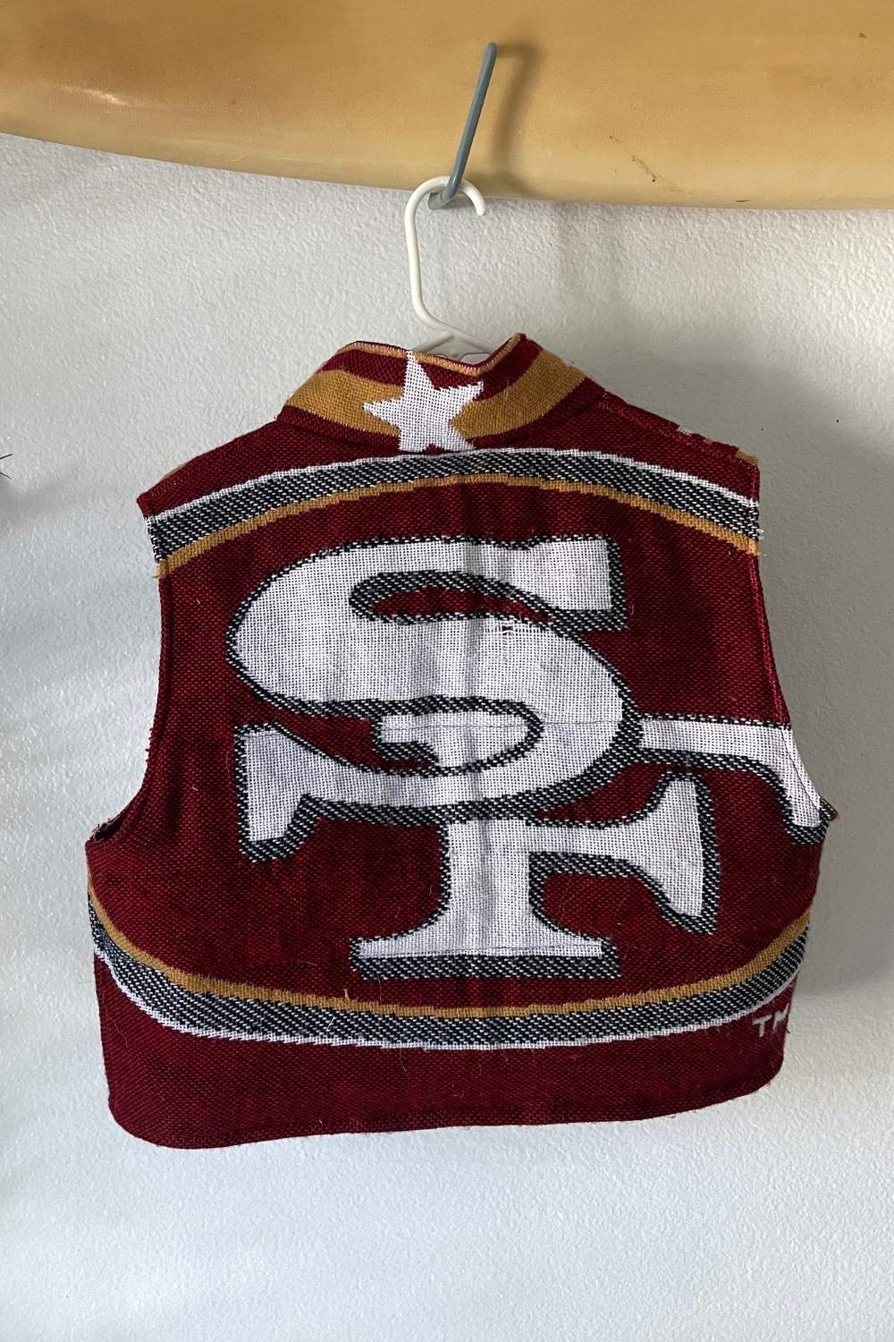 Womens 49'ers Puffer Vest