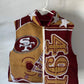 Womens 49'ers Puffer Vest