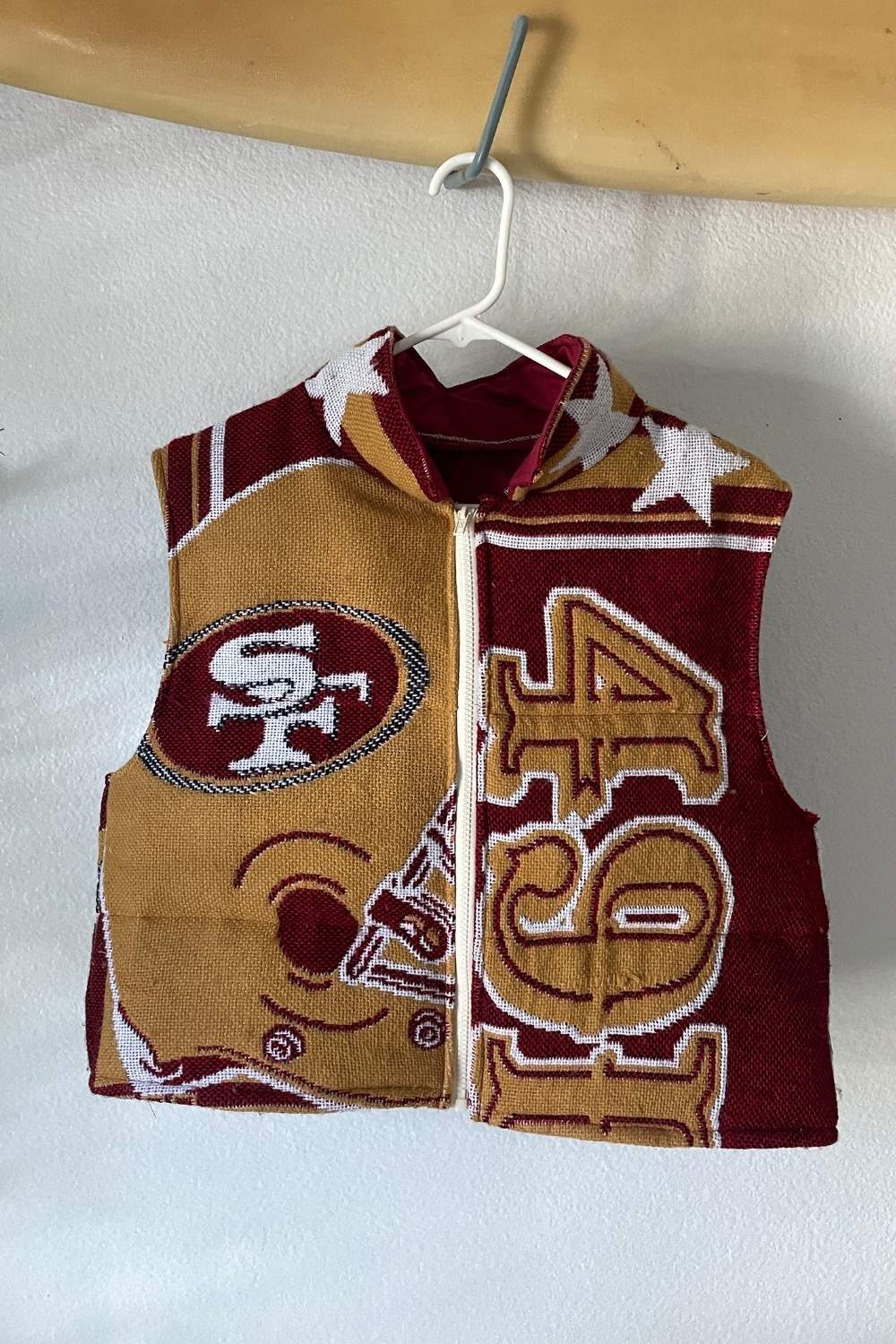 Womens 49'ers Puffer Vest