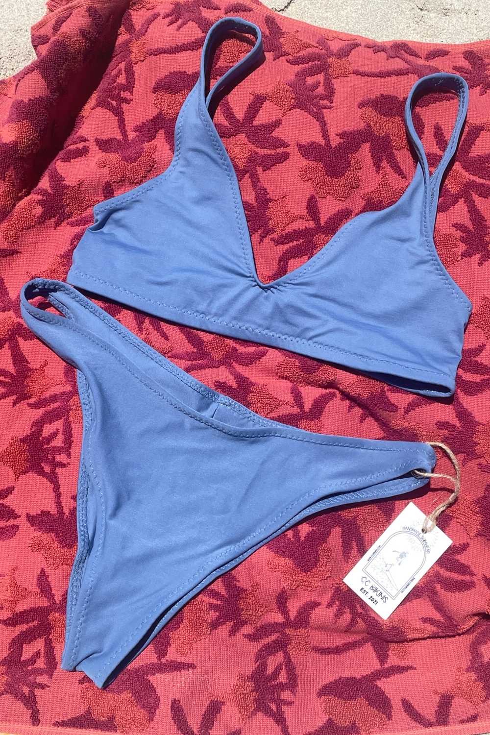 Blue Jean Baby Bikini Set